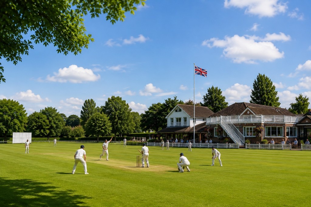 Village cricket match at Chiltern Sports & Social Club